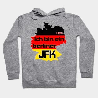 JFK Berlin 1963 Hoodie